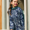 Gulaal Luxury Lawn | Purple | Unstitched | Party wear | Chiffon Dupatta embroidered | OLVERA GL-L-24V2-07 - Image 2