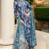 Gulaal Luxury Lawn | Purple | Unstitched | Party wear | Chiffon Dupatta embroidered | OLVERA GL-L-24V2-07 - Image 3