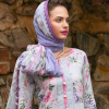 Gulaal Luxury Lawn | Grey | Unstitched | Party wear | Chiffon Dupatta embroidered | VIOLETTE GL-L-24V2-03 - Image 4