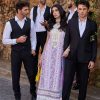 Mushq Luxury Lawn Te amo | Lavander | Unstitched | Party wear | Digital print pure chiffon dupatta | Amalfi Alure MSL2416 - Image 2