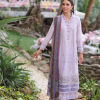 Noor By Saadia Noor Luxe Print Kari | Light Purple | Unstitched | Party Wear | Digital printed chiffon dupatta | D3A