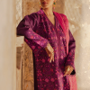 RajBari Lawn | Purple | Unstitched | Party wear | embroidered Fancy Dupatta | 1-B - Image 3
