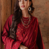 RajBari Lawn | Red | Unstitched | Party wear | embroidered Fancy Dupatta | 4-A - Image 3