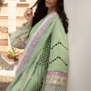 Republic Womens Wear Luxury Lawn | Sea Green | Unstitched | Party wear | Printed silk dupatta | D7-A - Image 3