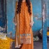 Sahane Sahakari Luxury Lawn | Mustard | Unstitched | Party wear | Cotton Net Dupatta | CT10002 Mashal