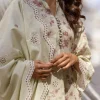 Image | Summer Essence '25 | Embroidered Printed Suit | Cotton | Light Olive | Stitched | 3 pc set. - Image 4
