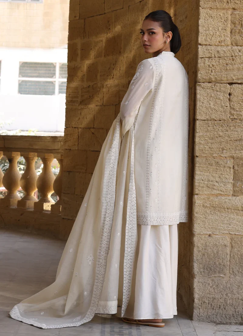 Image | Studio | Stitched | Embroidered Suit | Cotton | Kora | 3 pc set. - Image 2