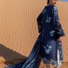 Crimson | Flow By Crimson Lawn 25 | Moonlight Blue | Unstitched | Festive wear | Under The Tuscan Love | D1 B | 3pc set.