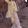 Crimson | Flow By Crimson Lawn 25 | Sunflower | Unstitched | Festive wear | Who'S That Girl | D3 A | 3pc set. - Image 2