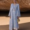 Crimson | Flow By Crimson Lawn 25 | Ice Blue | Unstitched | Festive wear | A Girl In The Garden | D7 B | 3pc set.