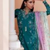 FTA | WES Luxury Lawn 25 | Unstitched | Emerald | Feastive Wear | Eileen Emerald | 3 pc set. - Image 2