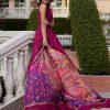 FTA | WES Luxury Lawn 25 | Unstitched | Berry | Feastive Wear | Betty Berry | 3 pc set. - Image 4