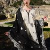 Image | Lawnkari 25 Collection | Kora/Black | Unstitched | Festive wear | Nova- D5 | 3 pc set.