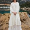 Image | Lawnkari 25 Collection | White | Unstitched | Festive wear | Nour- D8 | 3 pc set. - Image 4