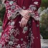Image | Lawnkari 25 Collection | Red | Unstitched | Festive wear | Lilia- D10 | 3 pc set. - Image 4