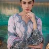 Image | Lawnkari 25 Collection | Pink | Unstitched | Festive wear | Nehir- D13 | 3 pc set. - Image 3