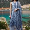 Image | Lawnkari 25 Collection | Blue | Unstitched | Festive wear | Zayna- D18 | 3 pc set. - Image 4