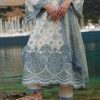 Image | Lawnkari 25 Collection | Kora | Unstitched | Festive wear | Mila- D20 | 3 pc set. - Image 4