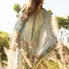 Rang Rasiya | Carnation Summer Edit | Ocean | Sky Blue | Stitched Embroidered Net Suit | 3 Pc - Image 4