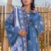 Saira Shakira | Luxury lawn'25 | Cecil-a | Lawn | Blue | Embroidered Suit | 3pc - Image 2