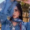 Saira Shakira | Luxury lawn'25 | Cecil-a | Lawn | Blue | Embroidered Suit | 3pc - Image 4