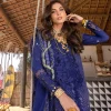 Saira Shakira | Luxury lawn'25 | Leyla-b | Lawn | Salmon pink | Embroidered Suit | 3pc - Image 3