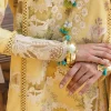 Saira Shakira | Luxury lawn'25 | Serena-a | Lawn | Macaroon | Embroidered Suit | 3pc - Image 3
