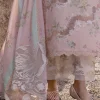 Saira Shakira | Luxury lawn'25 | Serena-b | Lawn | Macaroon | Embroidered Suit | 3pc - Image 4