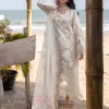 Saira Shakira | Luxury lawn'25 | Dahlia-a | Lawn | Ivory | Embroidered Suit | 3pc - Image 3