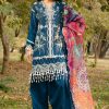 Sana Safinaz | Luxury Lawn 25 | Navy blue | Unstitched | Festive wear | 009B-3DI | 3pc set.