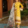 Zainab Chottani Chikankari 25 | Yellow | Unstitched | Festive wear| Aanya - 4A |  3 pc set.