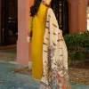 Zainab Chottani Chikankari 25 | Yellow | Unstitched | Festive wear| Aanya - 4A |  3 pc set. - Image 3