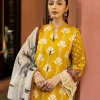 Zainab Chottani Chikankari 25 | Yellow | Unstitched | Festive wear| Aanya - 4A |  3 pc set. - Image 6