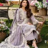ELAF | Luxury | Lawn 25 |Lilac | Unstitched |  Festive wear | Raha | ELM-1A | 3 pc set. - Image 3