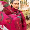 ELAF | Luxury | Lawn 25 |Magenta | Unstitched |  Festive wear | Gulnar | ELM-10 | 3 pc set. - Image 4